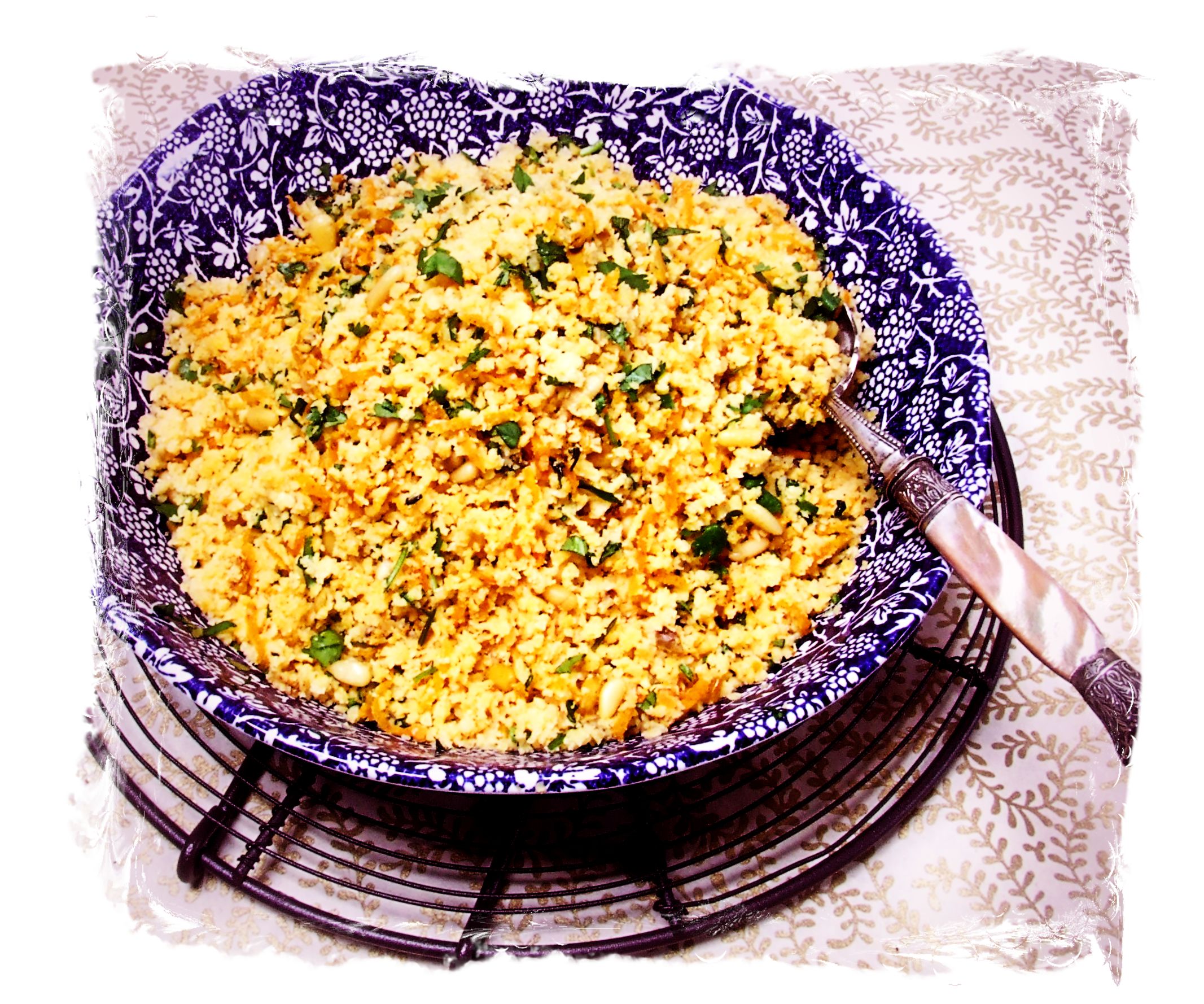Moroccan spiced corn couscous low fodmap Clinical Alimentary